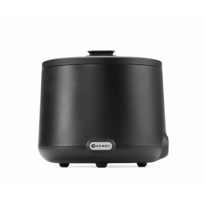 Kotlik na polévku UNIQ, HENDI, designed by Robert Bronwasser, 8L, Černá, 230V/500W, ⌀365x(H)325mm | 860526